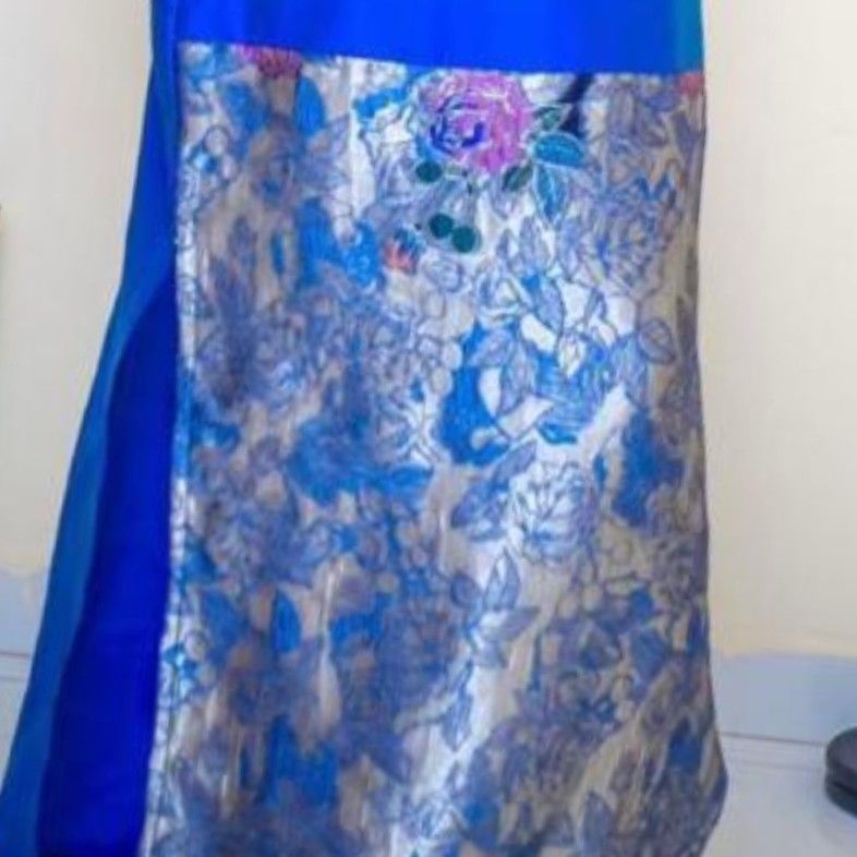 Robe femme en brocart