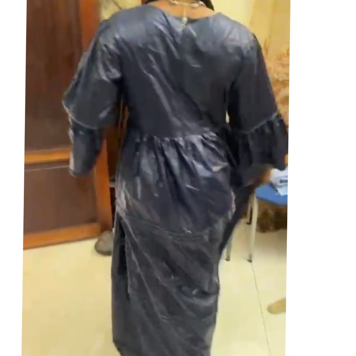 Robe femme Geztner longue élégante, brodée, mariage ou cérémonie
