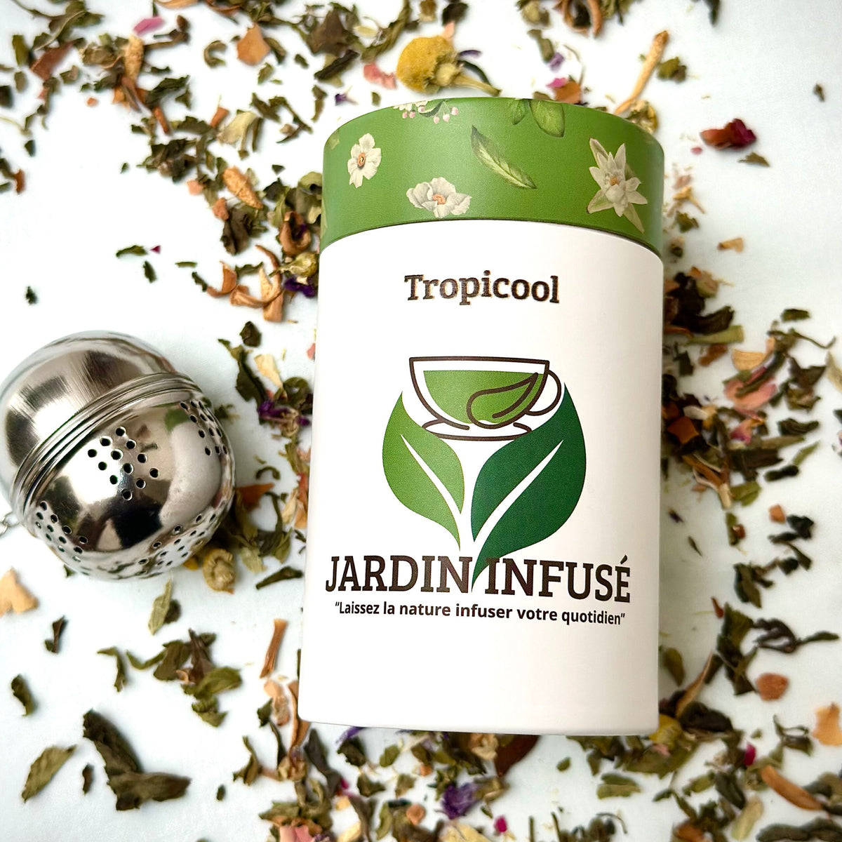 Infusion fruits exotiques – Boisson tropicale artisanale chaude ou froide