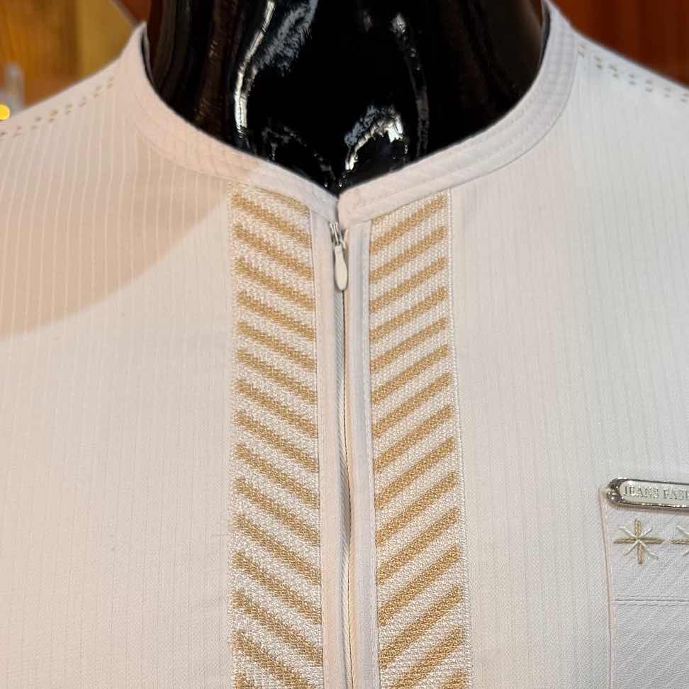 Ensemble traditionnel homme blanc Dakar Royal