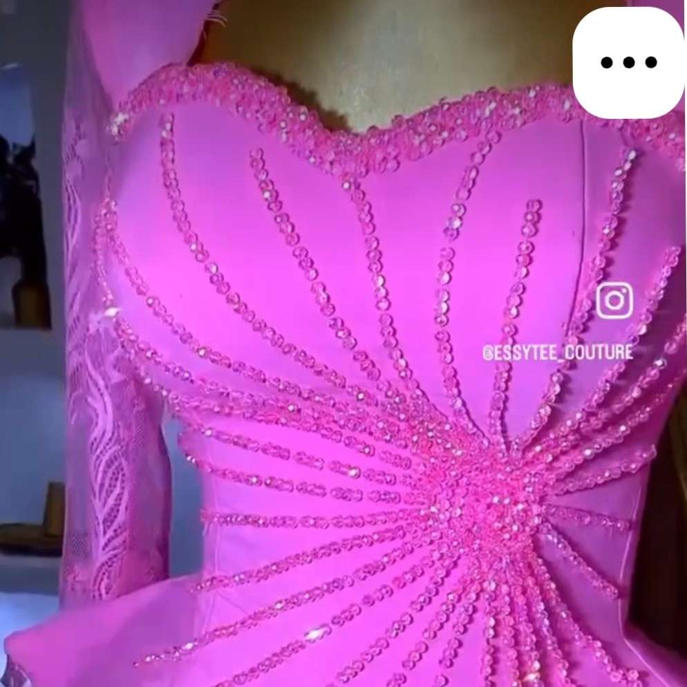 Ensemble bustier et jupe femme brocart élégant