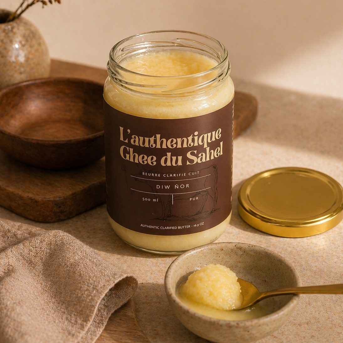 L’authentique Ghee du Sahel – Diw Ñor