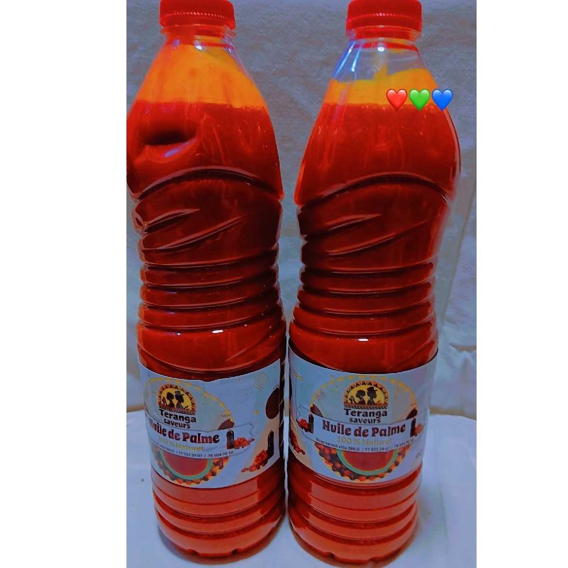 Miel et huile de palme 1,5 L – Produit naturel, miel pur artisanal