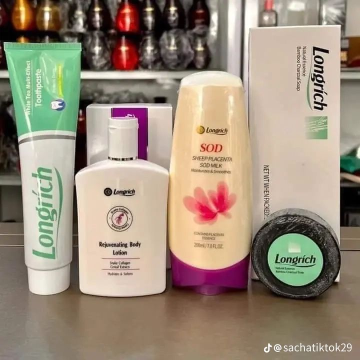 Mini coffret soins corps Longrich hydratant