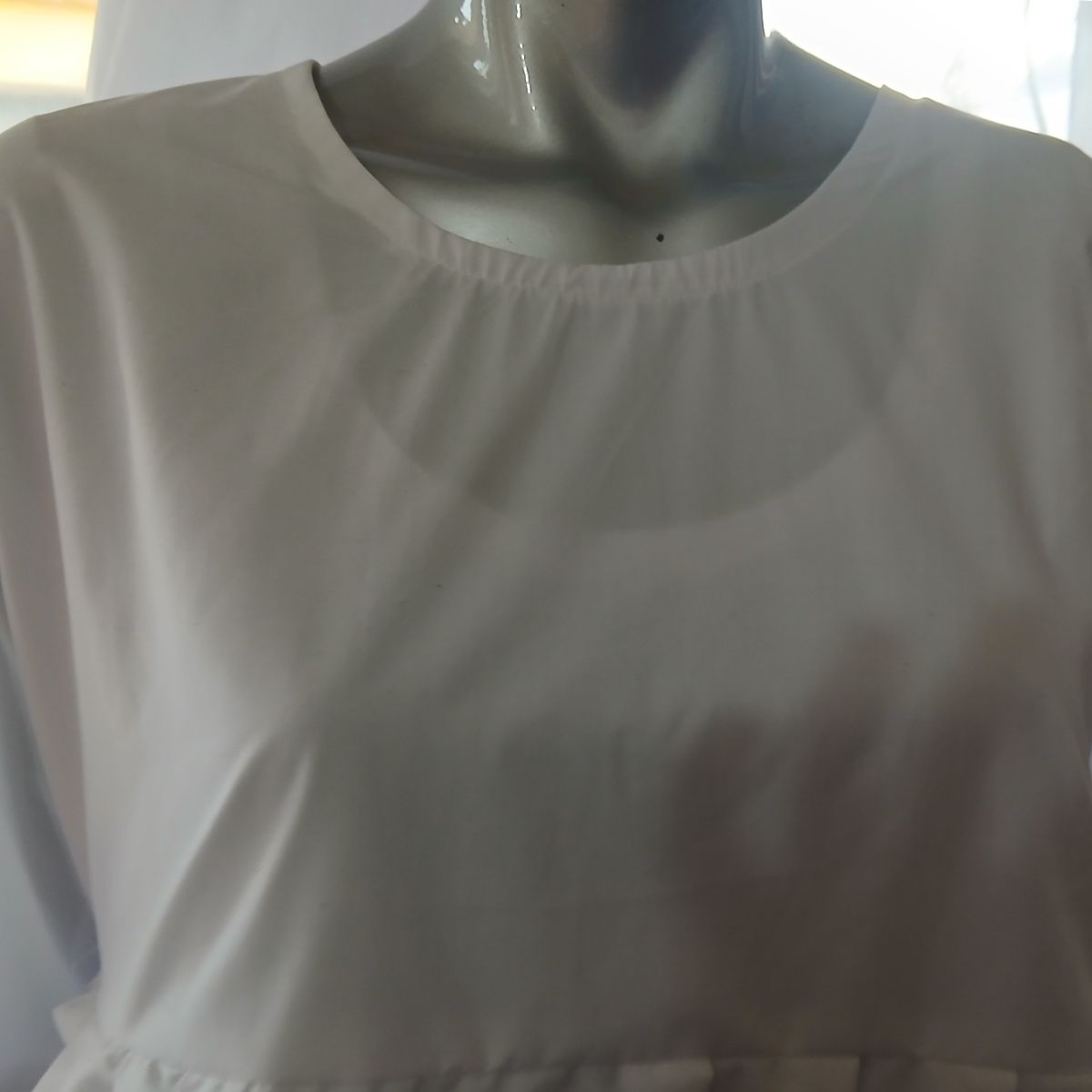 Robe Maxi Femme Gris en Coton - Élégance Effortless