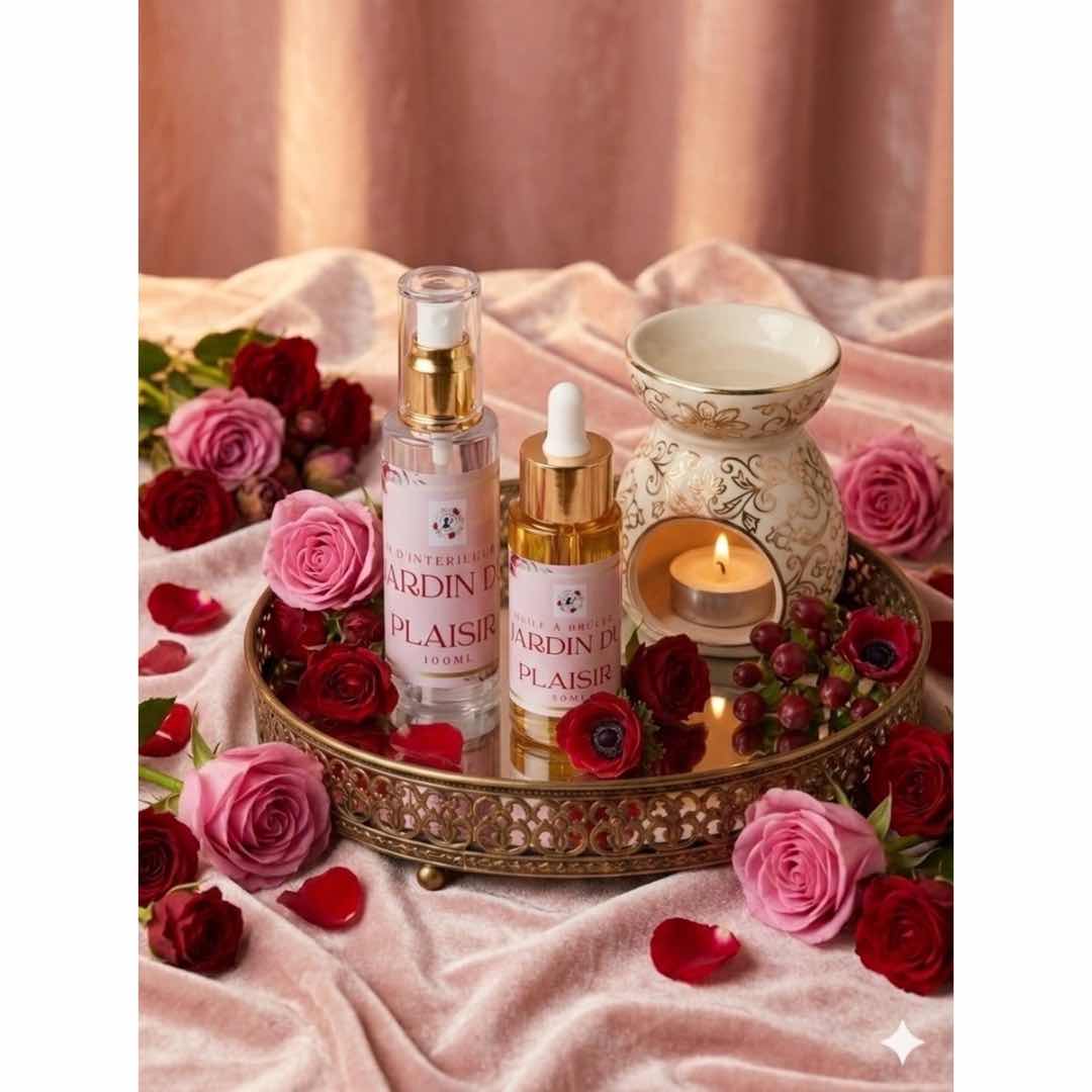 Gamme Jardin du plaisir : Orchidée noire, Patchouli, Bois
