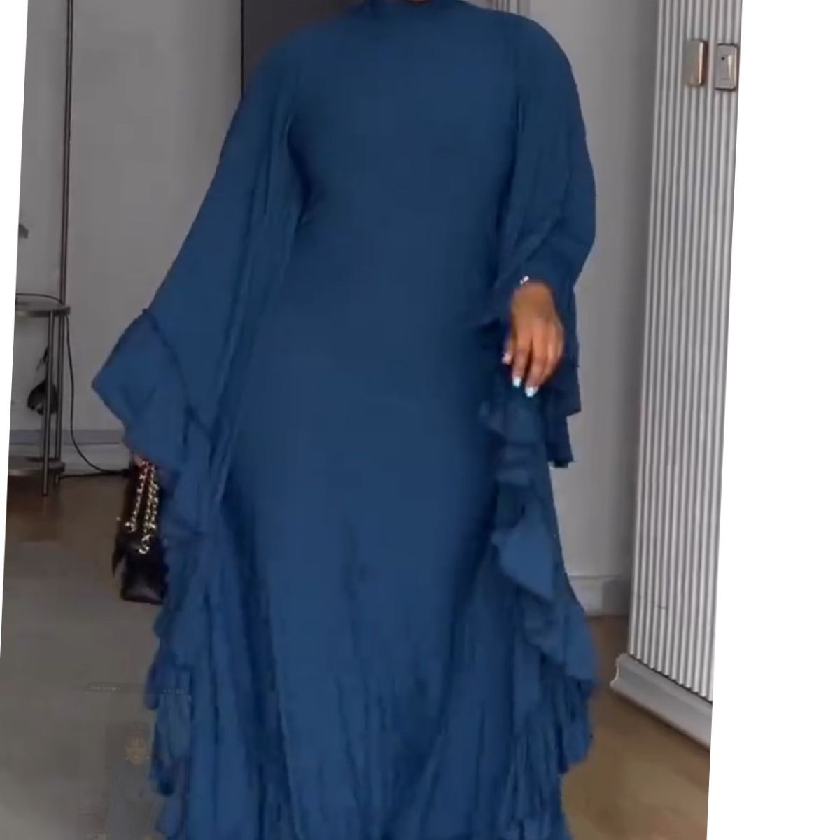 Robe femme crepe élégante longue ou courte idéale soirée et mariage